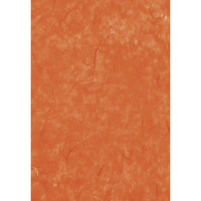 Sac-étui de 10 feuilles de papier mûrier 65x95cm orange