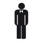 PICTO TOILETTES HOMMES 1F