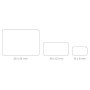 Boite 200F GOMMETTES RECTANGLE ASS