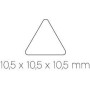 GOMMETTES VERT 10,5 MM ROUL
