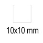 GOMMETTES ROUGE 10,0 MM ROUL