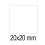 GOMMETTES VERT 20,0 MM ROUL