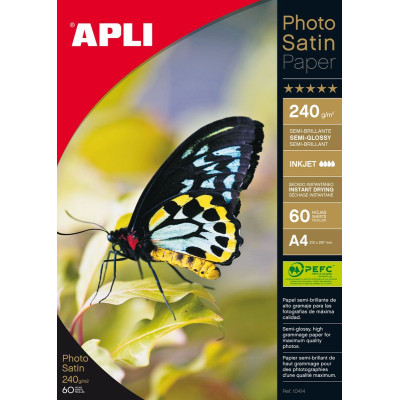 PAPIER PHOTO SATIN   240GR.60F