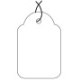 Pochette 100 Etiquettes A FIL BLANC 28X43