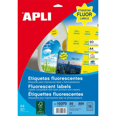 B.L/C JAUNE FLUOR PROMO    20F