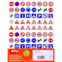 GOMMETTES CODE DE ROUTE 4 F.P.