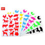 GOMMETTES ANIMAUX FERME 12F.P.         OB