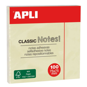 NOTES 75X75 COUL.  STANDARD