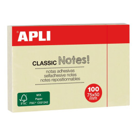 NOTES 50X75 COULEUR STANDARD