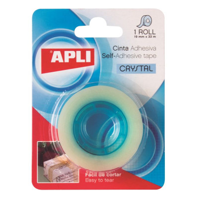 RUB ADH CRYSTAL 19x33 BLISTER