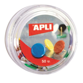 Boite 50 PUNAISES ASSORTIES