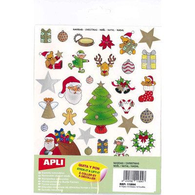 GOMMETTES ENLEV. NOEL 6F.