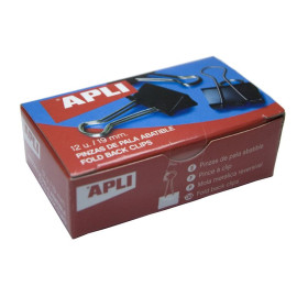 Boite 12 PINCES A CLIP 19MM