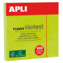 NOTES 75X75 VERT VIF