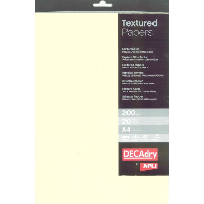 B.PAPIER STRUCT VERGE C   220G.20F A4