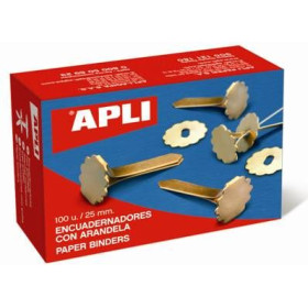 Boite 100 ATTACHES PARISIENNES 50MM.