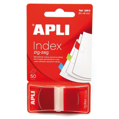INDEX 25x45 ZIGZAG  50F. ROUGE