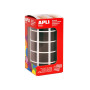ROUL 2832 GOMMET CARRE 15X15MM NOIR