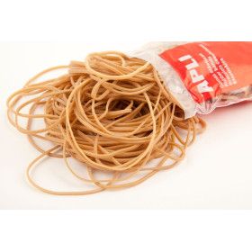 BRACELETS CAOUTCHOUC 100X2 100GR.