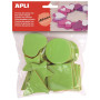 SACH MOUSSE FORMES GEOM TRICOLORE 25UOB