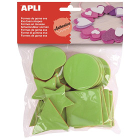SACH MOUSSE FORMES GEOM TRICOLORE 25UOB