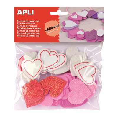 SACH MOUSSE COEURS PAILLET ADH 52U