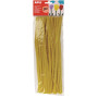 SACH 50 CHENILLES JAUNE 30CM