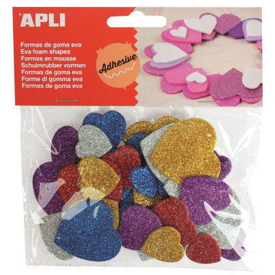 SACH MOUSSE COEURS PAILLET ADH 50U