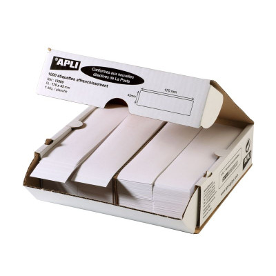 Boite 1000 Etiquettes AFFR 1P 170X45
