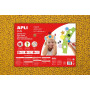 MOUSSE JAUNE IMP LEOPARD 400X600X2MM 1FOB