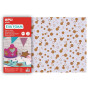 SACH MOUSSE IMP POIS DORES 400X600X2M 1F