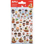 P 1F STICKERS RESINE  PIRATES          OB
