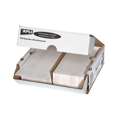 Boite 1000 Etiquettes AFFR 2P 175X45