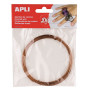 SACH FIL METAL ALU 1,5MM X 5M CUIVRE
