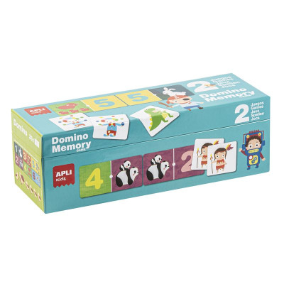 Boite 2 JEUX DOMINO & MEMORY             OB