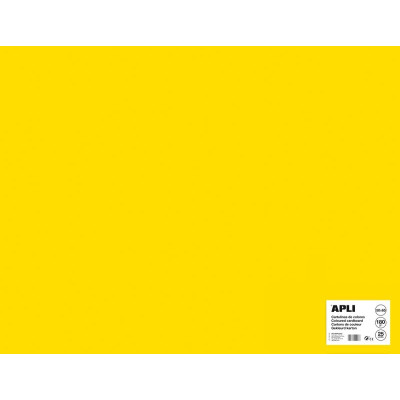 SACH CARTON 170G 50X65CM 25F JAUNE