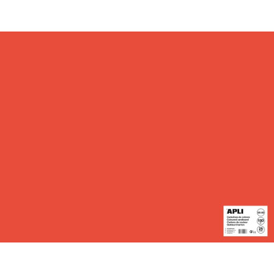 SACH CARTON 170G 50X65CM 25F ROUGE