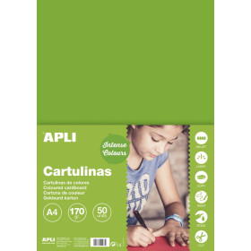 SACH. CARTON 170G A4 50F VERT PRE