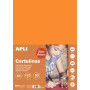 SACH. CARTON 170G A4 50F ORANGE FLUO