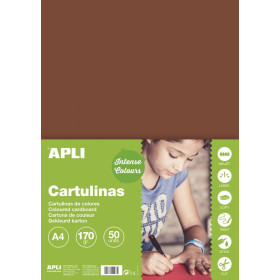 SACH. CARTON 170G A4 50F MARRON