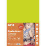 SACH. CARTON 170G A4 50F VERT FLUO