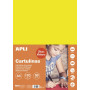 SACH. CARTON 170G A4 50F JAUNE FLUO