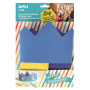 P.ANNIVERSAIRE COURONNE MOUSSE-BLEU 1U