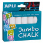 Pochette 6 CRAIES GEANTES BLANCHES