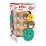 GOMMETTES SOURIRE ENL DORES 20,0 MM ROUL