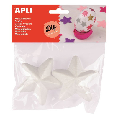 SACH ETOILES POLYSTYRENE DIM.75MM 2U