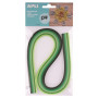SACH QUILLING PAPIER TONS VERT 120 STRIOB