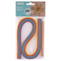 B.KIT QUILLING TONS ASSORTIS + OUTILS