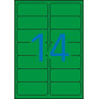 P 280 Etiquettes MU VERT 99,1X38,1
