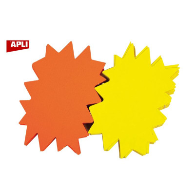 P.25 ECLATES FLUO JAUNE/ORA 24x32CM 680g